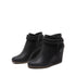 FRAUEN KEILABSATZ-STIEFELETTEN – WESTERN-STIL HERBSTSCHUHE FÜR KLEIDER